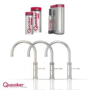 Quooker Classic Fusion round CUBE incl. montage