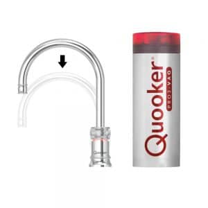 Quooker Classic Nordic single tap PRO3 verstelbaar