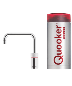 Quooker Nordic Square Single tap Combi reservoir inclusief montage