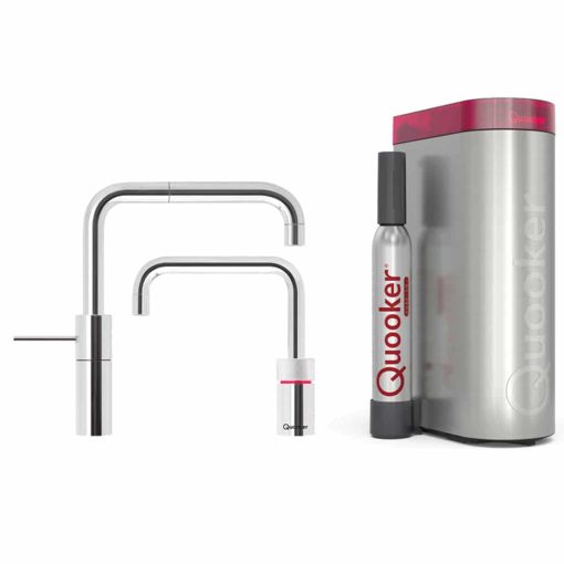 QUOOKER NORDIC TWINTAPS SQUARE CUBE