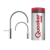 Quooker Nordic Twintaps combi chroom inclusief montage