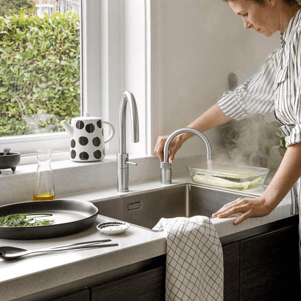 Quooker Nordic Twintaps Round inclusief montage