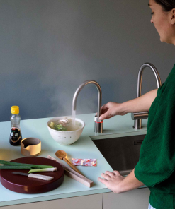 Montage van Verstelbare Quooker Nordic Round Single tap PRO3-VAQ
