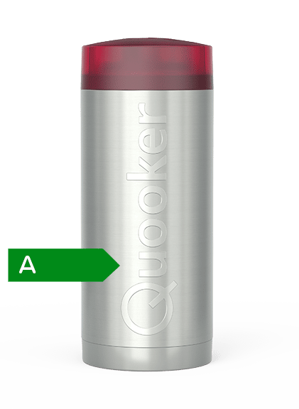 Quooker combi reservoir warm water zonder gas