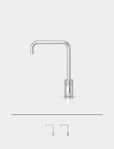 Quooker Nordic square single tap losse kokend water kraan