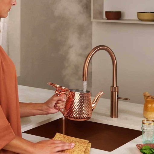 Quooker Incl. montage service Fusion Round Rose Koper Finish