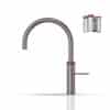 Quooker Round Gun Metal 5 in 1 kokend water kraan