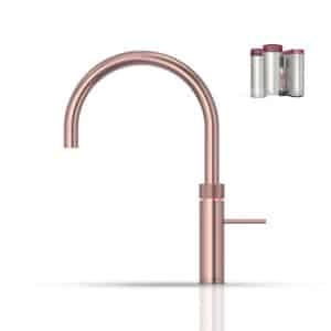 Quooker Round Rose Koper 5 in 1 kokend water kraan