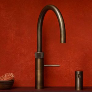 Quooker Fusion Round Messing Patina Inclusief montage service